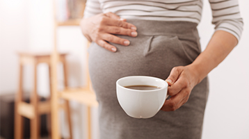 Gravidanza + Benessere in gravidanza + Livelli di caffeina